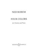 Four Colors : For Clarinet and Piano (2003).