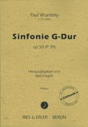 Sinfonie G-Dur, Op. 50 (P 39) / edited Bert Hagels.