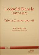 Trio In C Minor, Op. 49 : For String Trio.
