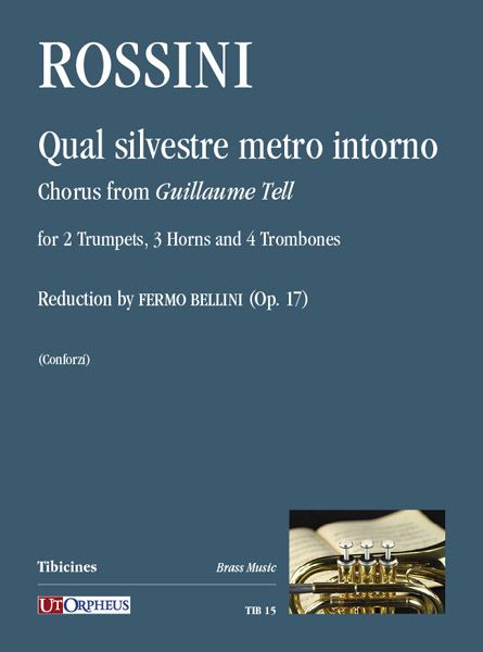 Qual Silvestre Metro Intorno : For 2 Trumpets, 3 Horns and 4 Trombones / reduction by Fermo Bellini.
