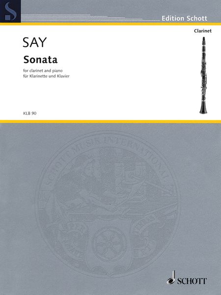 Sonata, Op. 42 : For Clarinet and Piano (2012).