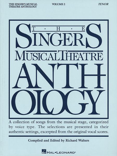 Singer's Musical Theatre Anthology, Vol. 2 : Tenor.