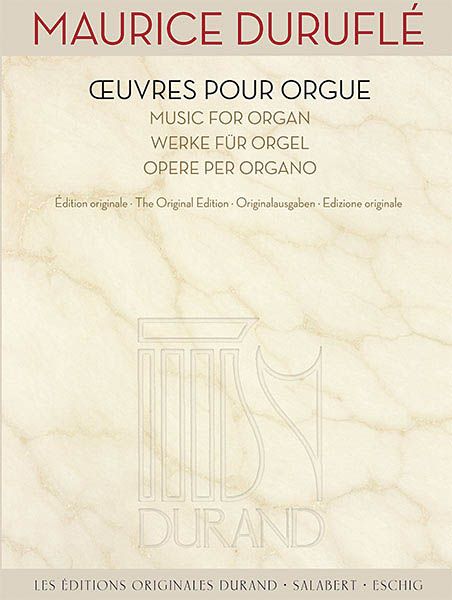 Oeuvres Pour Orgue.