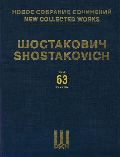 Bolt, Op. 27 : Ballet In Three Acts and Seven Scenes - Piano Score / edited by Victor Ekimovsky.