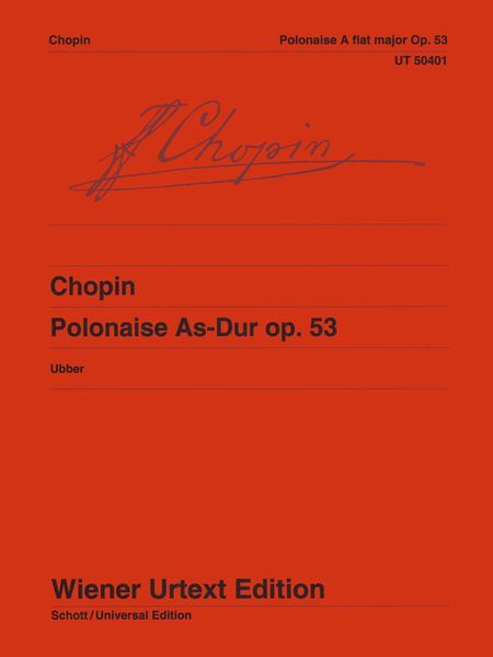 Polonaise As-Dur Op. 53 / edited by Christian Ubber.