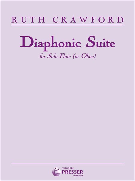 Diaphonic Suite : For Solo Flute (Or Oboe).