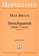 Streichquartett C-Moll, WoO (1852) / edited by Ulrike Kienzle and Christopher Fifield.