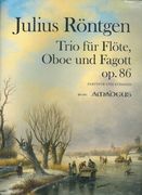 Trio In G-Dur, Op. 86 : Für Flöte, Oboe und Fagott / edited by Yvonne Morgan.