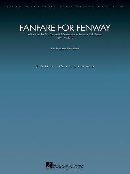 Fanfare For Fenway : For Brass and Percussion.