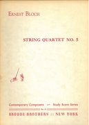 String Quartet No. 5.