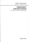 Monument For Beethoven : For Organ and Chorus SSATB/SSATB.