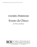 Sonata Da Chiesa : For Viola and Organ (1988).