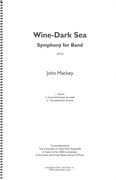 Wine-Dark Sea : Symphony For Band (2014).