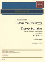 3 Sonatas : For Two Bassoons.
