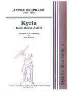 Mess E-Moll, Kyrie : For 8 Trombones / arranged by Arno Hermann.