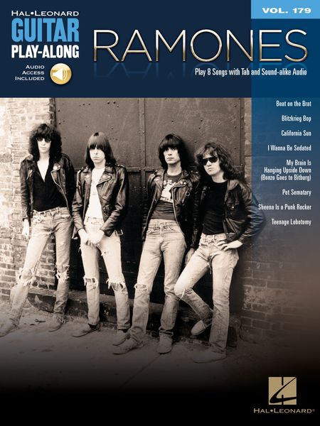 Ramones : Play 8 Songs With Tab and Sound-Alike Audio.
