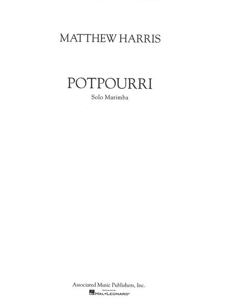 Potpourri : For Solo Marimba.