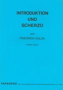 Introduktion und Scherzo : For Piano.