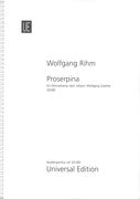 Proserpina : Eine Monodrama Nach Johann Wolfgang Goethe (2008).