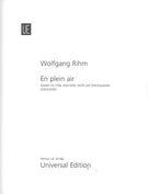 En Plein Air : Septett Für Flöte, Klarinette, Harfe und Streichquartett (2004/05).