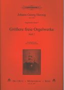 Grössere Freie Orgelwerke, Heft 2 / edited by Konrad Klek.
