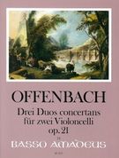Three Duos Concertans Op. 21 : Für Zwei Violoncelli.