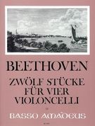 Twelve Pieces : For Four Violoncelli.