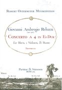 Concerto A 4 : Für Horn, 2 Violinen und Basso / edited by Robert Ostermeyer.