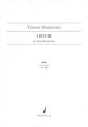 Lied III : For Violoncello and Piano.