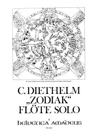 Zodiak, Op. 140 : 12 Constellations With A Prologue and An Epilogue For Flute Solo.