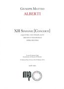 XII Sinfonie (Concerti) A Quattro : Per Due Violini, Alto, Organo E Violoncello, Opera Secunda.