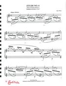Etude No. 4, Based On Gershwin's Embraceable You : For Piano Solo.