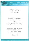 Suite Concertante, Op. 348 : For Flute, Viola and Harp (1966).