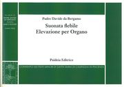 Suonata Flebile - Elevazione Per Organo / edited by Marco Ruggeri.