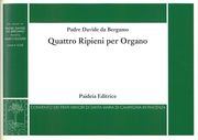 Quattro Ripieni Per Organo / edited by Marco Ruggeri.