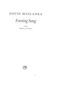 Evening Song : For Horn and Piano (2012).