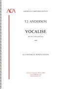 Vocalise : Duo For Violin and Harp (1988).