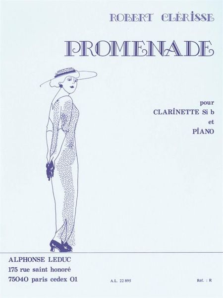 Promenade : Pour Clarinette Si Flat Et Piano.