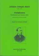 Variationen : Für Kontrabass und Orchester (1865) / Piano reduction by Widmar Hader.