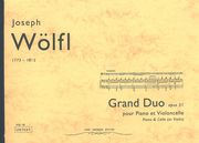 Grand Duo, Op. 31 : Pour Piano Et Violoncelle (Ou Violon).