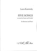 Five Songs On Texts by Fauset and Grimké : For Baritone and Piano.