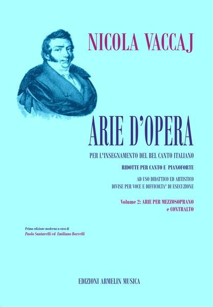 Arie d'Opera, Vol. 2 : Arie Per Mezzosoprano E Contralto.
