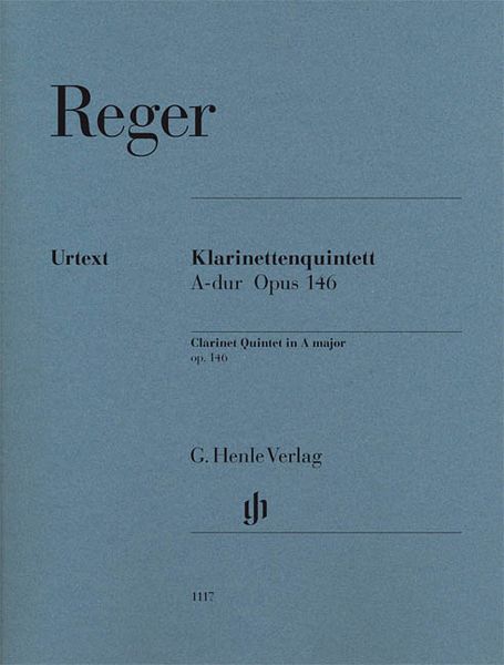 Klarinettenquintett A-Dur, Op. 146 / edited by Michael Kube.