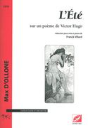 Été : Pour Choeur (SATB) Et Orchestre / Piano reduction by Franck Villlard.