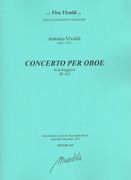 Concerto Per Oboe In Fa Maggiore, RV 455 / edited by Alessandro Bares.