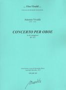 Concerto Per Oboe In Do Maggiore, RV 452 / edited by Alessandro Bares.