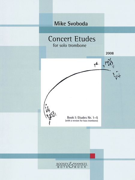 Concert Studies, Book 1 - Etudes Nos. 1-5 : For Solo Trombone (2008).