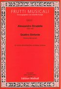Quattro Sinfonie (Modena Manuscript) : Für Violine (Blockflöte/Zink) und Basso Continuo.