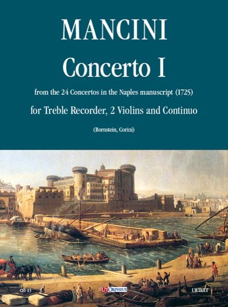 Concerto I : Dai 24 Concerti Del Manoscritto Di Napoli (1725) : For Flute & Strings.