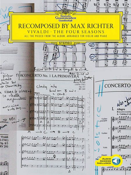 Four Seasons : For Violin and Piano / Recomposed by Max Richter.